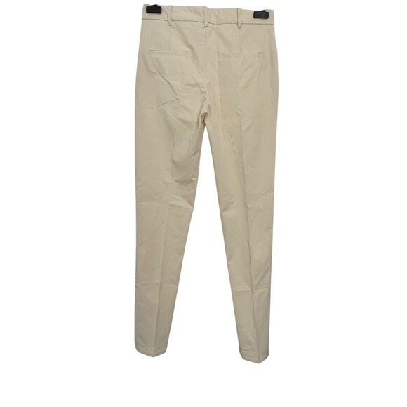 MNG Suit Split Hem Pants in Cream Ivory SZ 4 - Picture 7 of 13